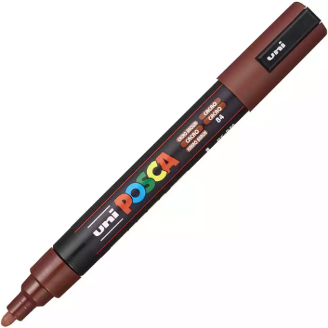 Picture of POSCA PC-5M PAINT MARKER BULLET MEDIUM 2.5MM CACAO BROWN