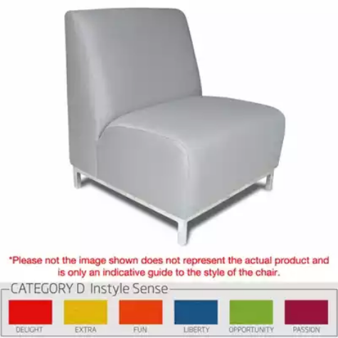 Picture of LAUREN MODULAR BENCH SINGLE SEATER IN FABRIC CATEGORY D