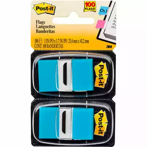 Picture of POST-IT 680-BB2 FLAGS BRIGHT BLUE TWIN PACK 100