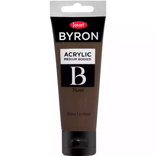 Picture of JASART BYRON ACRYLIC PAINT 75ML RAW UMBER