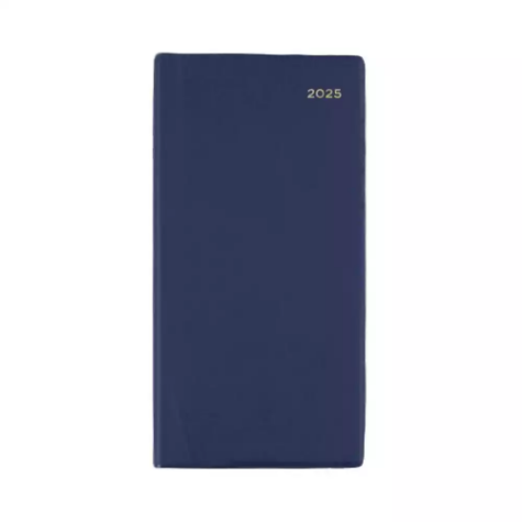 Picture of COLLINS BELMONT COLOURS POCKET 377P.V59 DIARY WEEK TO VIEW B6/7 PORTRAIT NAVY