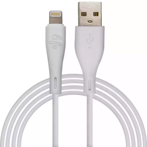 Picture of MOKI LIFE LIGHTNING SYNC N CHARGE KING SIZE CABLE 3M WHITE