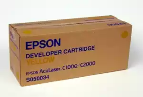 Picture of EPSON S050034 TONER CARTRIDGE YELLOW