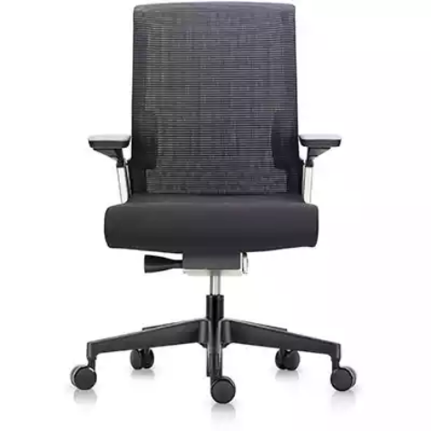 Picture of MATCH ERGONOMIC CHAIR MEDIUM MESH BACK ARMS BLACK