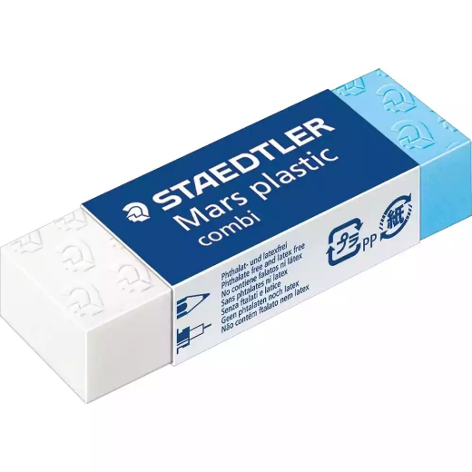 Picture of STAEDTLER 526 MARS PLASTIC COMBI PENCIL ERASER