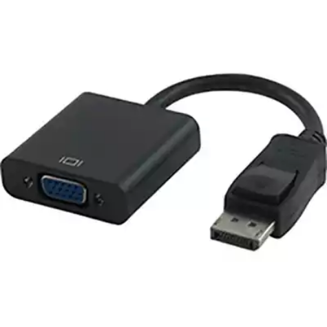 Picture of COMSOL DISPLAYPORT ADAPTER ACTIVE MALE TO VGA FEMALE 200MM BLACK