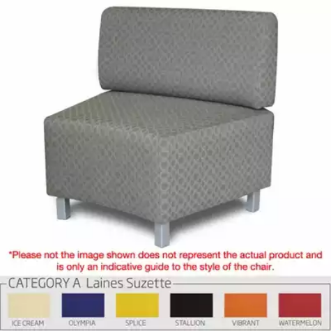 Picture of SEGEMENTS 30 DEGREE SEGMENT LOUNGE WITH BACK IN FABRIC CATEGORY A