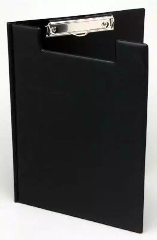 Picture of MARBIG CLIPFOLDER PE A4 BLACK