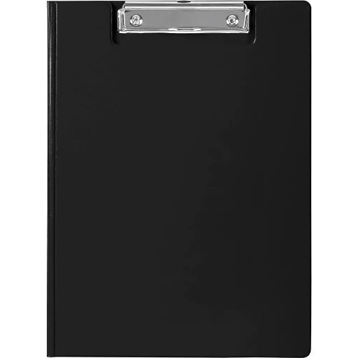 Picture of MARBIG CLIPFOLDER PE A4 BLACK