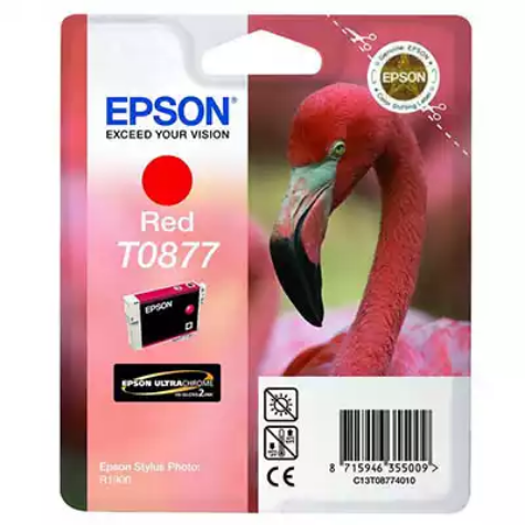 Picture of EPSON T0877 INK CARTRIDGE RED