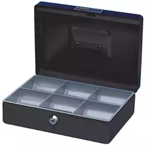 Picture of ESSELTE CLASSIC CASH BOX 250 X 180 X 80MM SIZE 10 BLACK