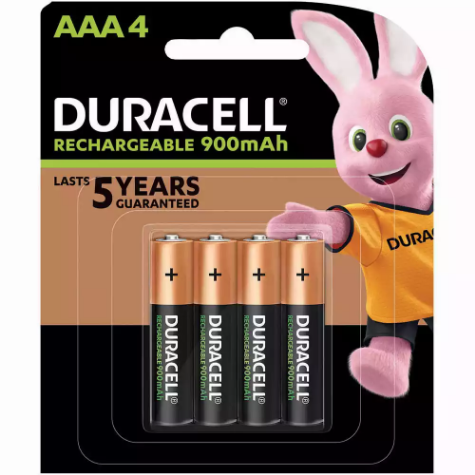 Picture of DURACELL RECHARGEABLE AAA BATTERY PACK 4