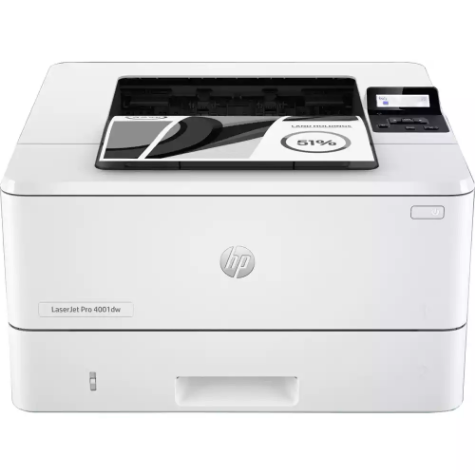 Picture of HP 4001DW LASERJET PRO MONO LASER PRINTER A4 WHITE