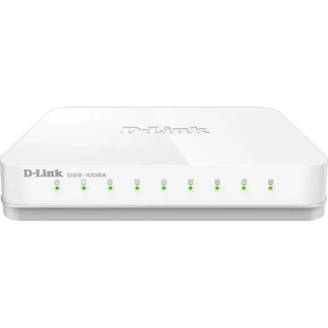 Picture of D-LINK DGS-1008A DESKTOP SWITCH 8 PORT GIGABIT WHITE