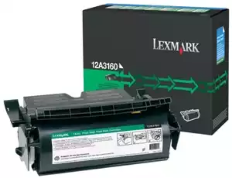 Picture of LEXMARK 12A3160 TONER CARTRIDGE BLACK