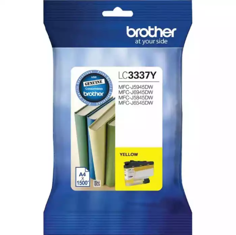 Picture of BROTHER LC3337 INK CARTRIDGE YELLOW