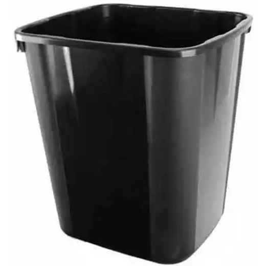 Picture of ITALPLAST GREENR RECYCLED TIDY BIN 32 LITRE BLACK