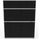 Picture of RAPIDLINE SHUSH30 SCREEN 1200H X 1500W MM BLACK