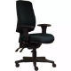 Picture of ERGOSELECT SPARK ERGONOMIC CHAIR HIGH BACK 3 LEVER SEAT SLIDE BLACK NYLON BASE ADJUSTABLE ARMS NAVY