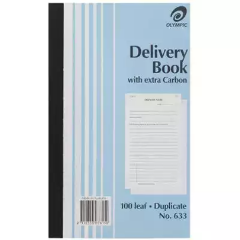 Picture of OLYMPIC 633 DELIVERY BOOK CARBON DUPLICATE 100 LEAF 200 X 125MM