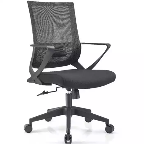 Picture of INITIATIVE CLINTON EXECUTIVE CHAIR MEDIUM MESH BACK ARMS BLACK