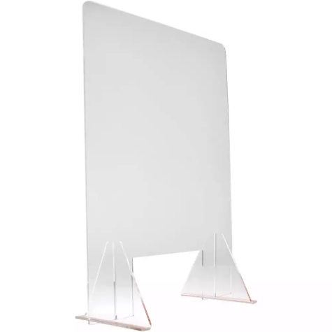 Picture of TRAFALGAR ACRYLIC SNEEZE GUARD SCREEN 600 X 800MM SMALL