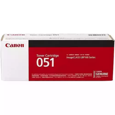 Picture of CANON CART051 TONER CARTRIDGE BLACK