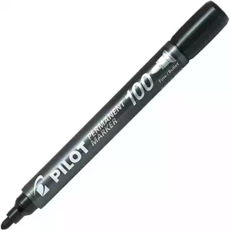 Picture of PILOT SCA-100 PERMANENT MARKER BULLET 1.0MM BLACK