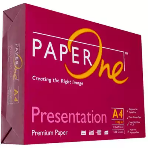 Picture of PAPERONE A4 PRESENTATION COPY PAPER 100GSM WHITE PACK 500 SHEETS