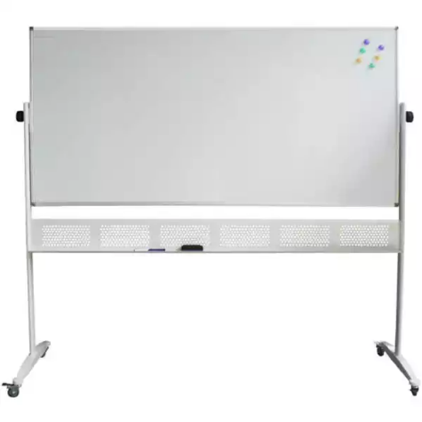 Picture of RAPIDLINE STANDARD MOBILE MAGNETIC WHITEBOARD 1500 X 900 X 15MM