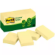 Picture of POST-IT 653-RP 100% RECYCLED GREENER NOTES 35 X 48MM YELLOW PACK 12