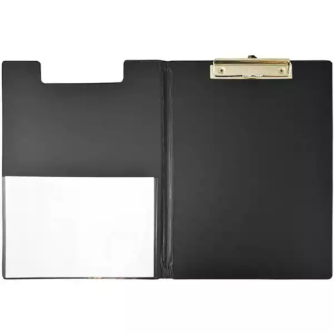 Picture of BANTEX CLIPFOLDER PVC A5 BLACK