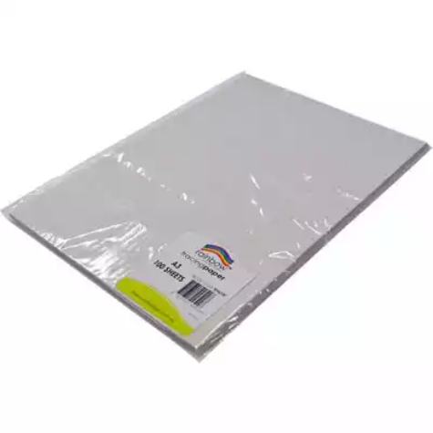 Picture of RAINBOW TRACING PAPER 90GSM A3 WHITE PACK 100