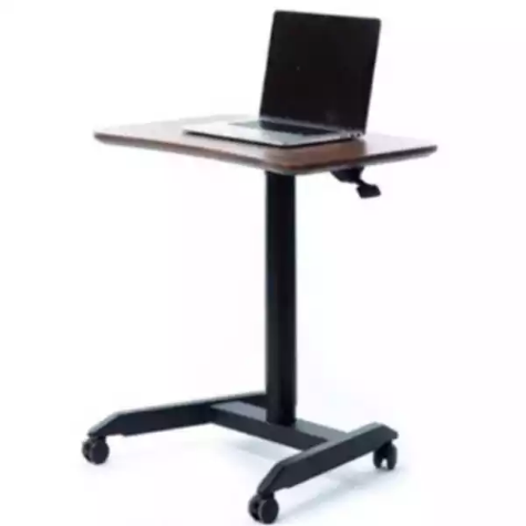 Picture of INFINITY PNEUMATIC LECTURN DESK WITH CASTORS 700 X 480MM BLACK