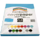Picture of RAINBOW COVER PAPER 125GSM A4 BRIGHT BLUE PACK 100