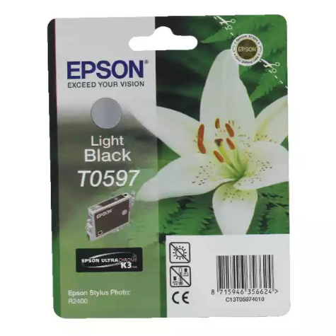 Picture of EPSON T0597 INK CARTRIDGE LIGHT BLACK