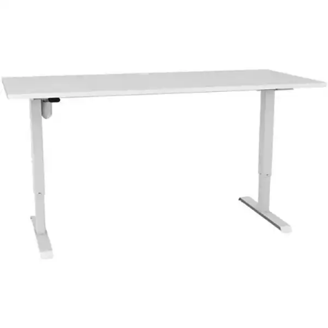 Picture of CONSET 501-33 ELECTRIC HEIGHT ADJUSTABLE DESK 1200 X 800MM WHITE/WHITE