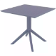 Picture of SIESTA SKY TABLE 800 X 800 X 740MM ANTHRACITE