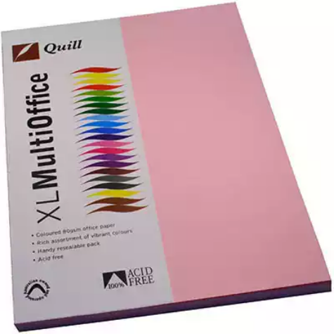 Picture of QUILL COLOURED A4 COPY PAPER 80GSM MUSK PACK 100 SHEETS