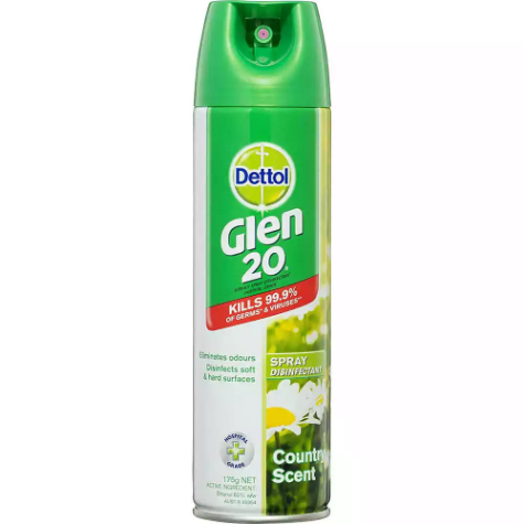 Picture of GLEN 20 DISINFECTANT SPRAY COUNTRY SCENT 175G