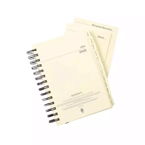 Picture of DEBDEN ELITE COMPACT 1140.CRF DIARY REFILL DAY TO PAGE 190 X 127M BEIGE