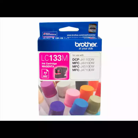 Picture of BROTHER LC133M INK CARTRIDGE MAGENTA