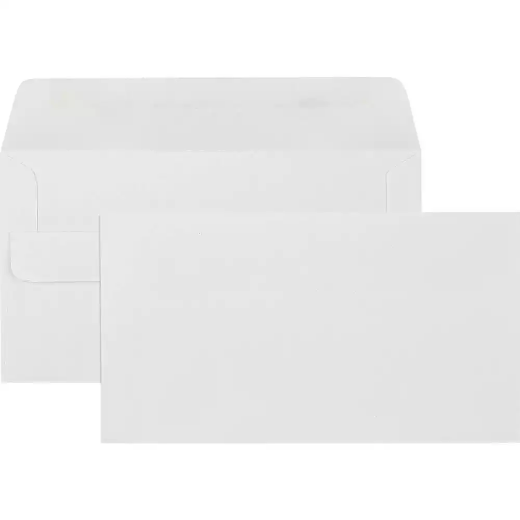 Picture of CUMBERLAND 11B ENVELOPES WALLET PLAINFACE SELF SEAL 80GSM 90 X 145MM WHITE BOX 500