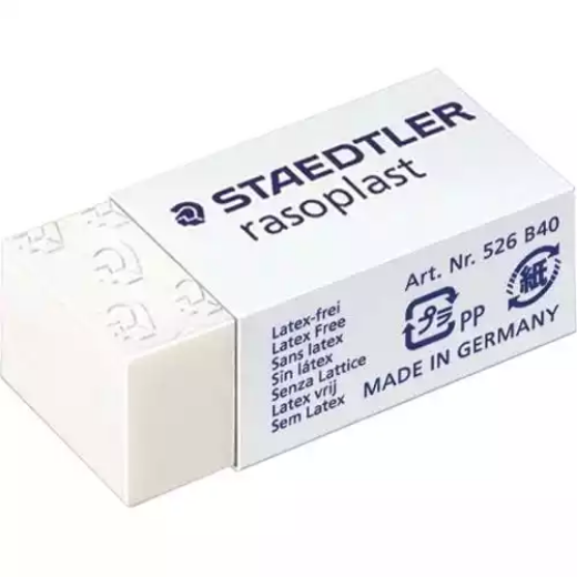 Picture of STAEDTLER 526 RASOPLAST PENCIL ERASER SMALL