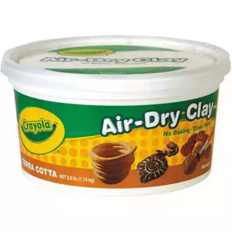 Picture of CRAYOLA AIR DRY CLAY 1.13KG TERRACOTTA