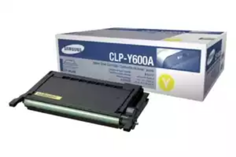 Picture of SAMSUNG CLP-Y600A TONER CARTRIDGE YELLOW