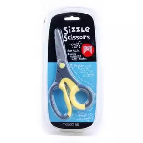 Picture of MICADOR SIZZLE SCISSORS ROUNDED 155MM YELLOW