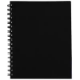 Picture of SPIRAX 511 NOTEBOOK 7MM RULED HARD COVER SPIRAL BOUND 200 PAGE 225 X 175MM BLACK