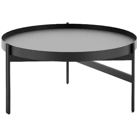 Picture of RAPIDLINE NIDO COFFEE TABLE ROUND 600MM BLACK