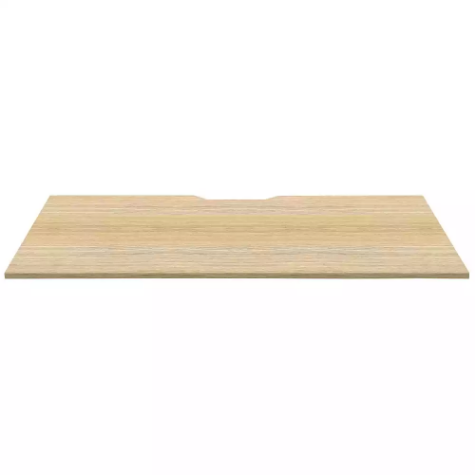 Picture of RAPIDLINE SCREEN SCALLOPED DESK TOP 1800 X 750 NATURAL OAK